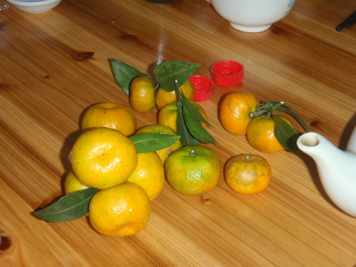 Fresh Mandarin Oranges.